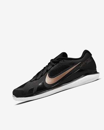 Nike Court Air Zoom Vapor Pro Negros Blancos Metal Rojos Marrom | MX 2419